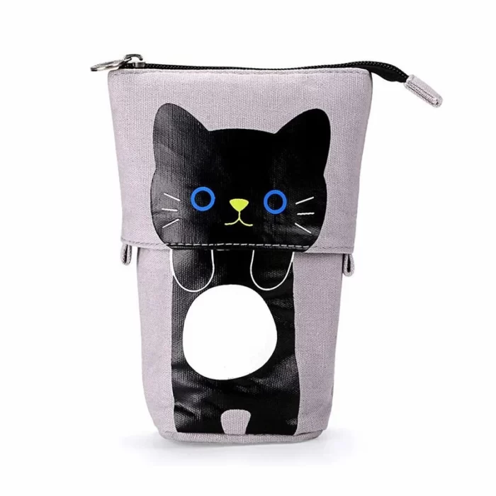 Foldable Canvas Pop-up Pencil Case - Image 3