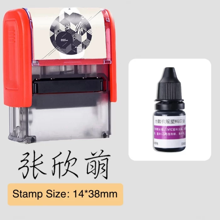 Office Portable Personal Name Stamp - Image 3
