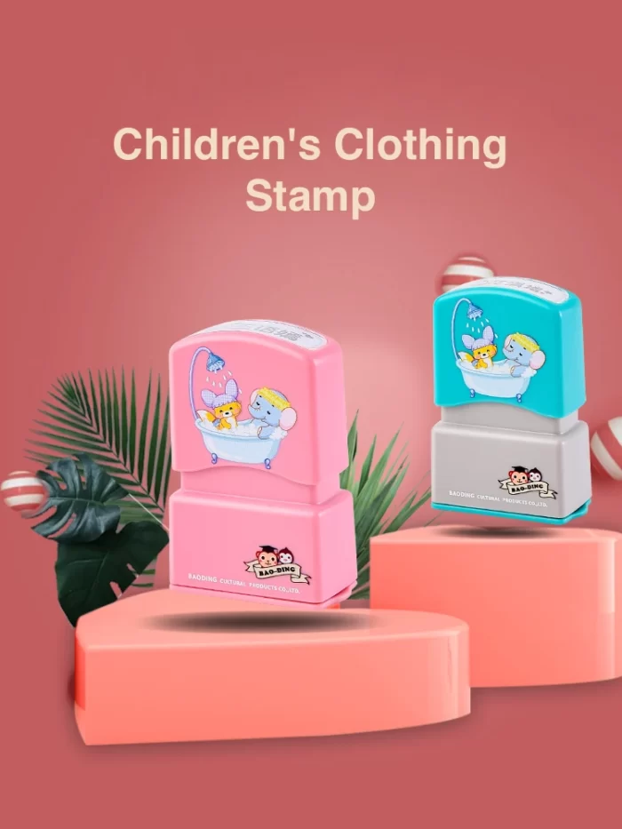 Small Mini Children's Clothing Stamp